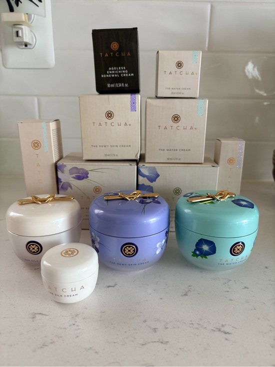 Tatcha Other - Tatcha SkinCare Lot Dewy Silk Cream Moisturizer Boxes EMPTY Bundle